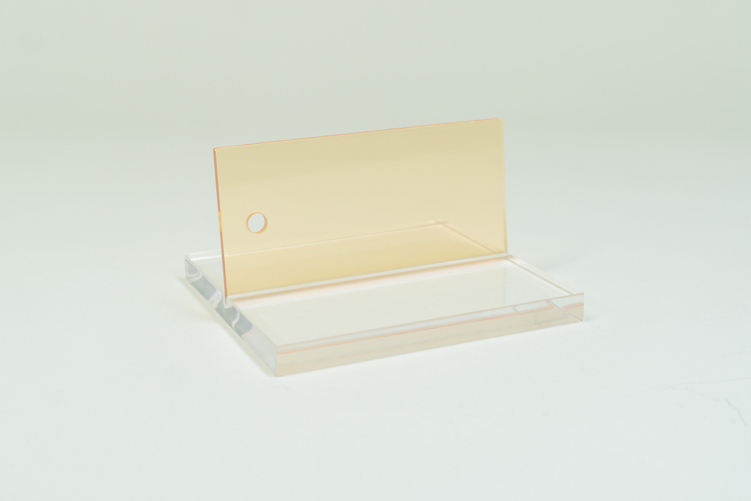 ACRILICO DURAZNO CRISTAL 3MM