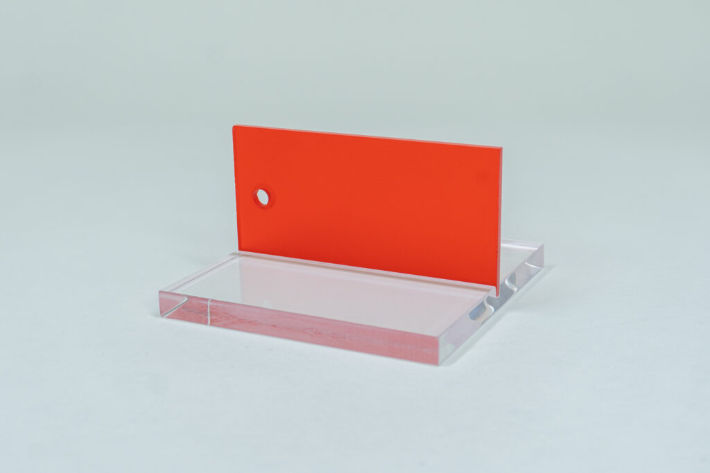 ACRILICO PLASTIBLUR ROJO 3MM